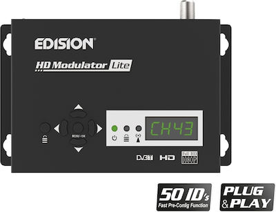 Edision HDMI Lite Διαμορφωτής DVB-T MPEG4 1080p Full HD