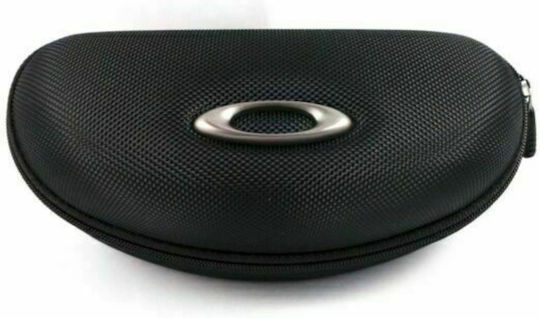 Oakley Soft Vault Θήκη Γυαλιών Ημίσκληρη με Φερμουάρ Μαύρη