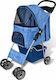 vidaXL Dog Carrying Blue Stroller for 15kg Pets...