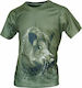 Benisport T-shirt Wild boar in Khaki color 457