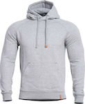 Pentagon Phaeton Hoodie Sweatshirt Melange in Gray color K09021-16