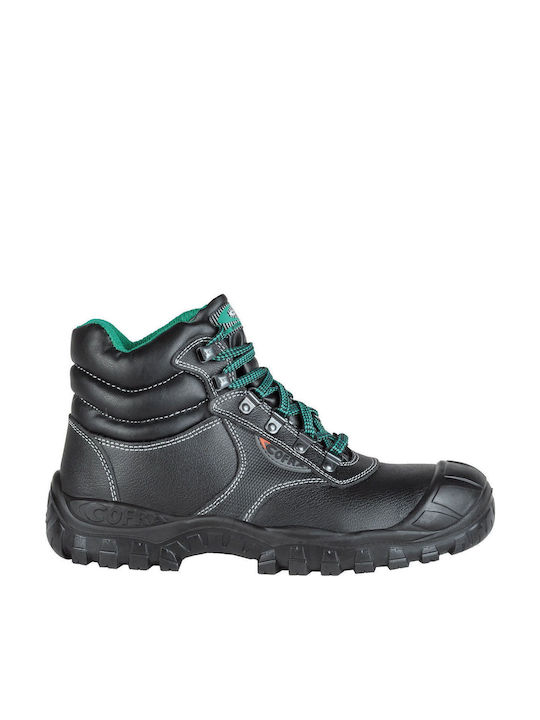 Cofra Waterproof Boots Safety Black S3 with Certification (C), P,SRC