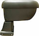 Cik Car Armrest Compatible with Volkswagen Bora Golf in Black Colour