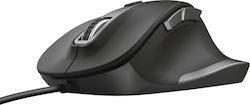 Trust Fyda Wired Ergonomic Mouse Black