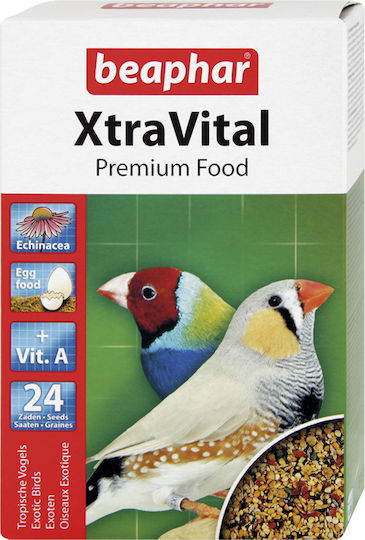 Beaphar Xtravital Premium Vogelfutter Για Εξωτικά Πτηνά Για Τροπικά 500gr