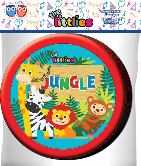 The Littlies Πιάτο για Party 6τμχ