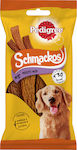 Pedigree Schmackos Multi Mix Treat for Dogs with Meat 36gr 5pcs