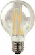 Eurolamp LED Lampen für Fassung E27 und Form G125 Warmes Weiß 1600lm 1Stück
