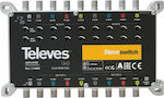 Televes Nevoswitch Amplifier 9 Inputs Multiswitch Satellite 714609