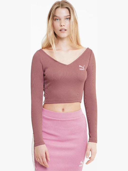 PUMA Classics Μπλούζα Ροζ