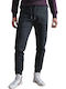 Superdry Men's Fleece Sweatpants with Rubber Black