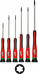 Milwaukee Set 6 Precision Screwdrivers