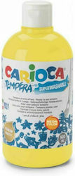 Carioca Tempera Tempera Farben Neon Yellow Neon in Flasche 500ml 1Stück