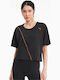 Puma Pearl Women's Athletic T-shirt Fast Drying Black