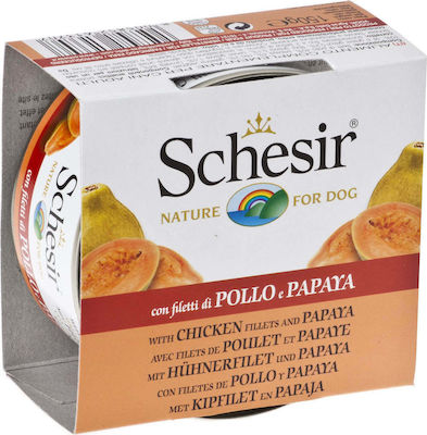 Schesir Umedă pentru Câini Câine cu Pui în Conservă 1 x 150gr.