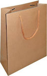 Justnote Papier Tasche für Geschenke Beige 33x10x45.5cm.