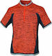 Benisport Bluse Schwarzes T-Shirt in Orange Farbe