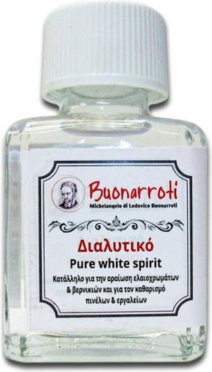 Buonarroti Thinner White Spirit Solvent Painting 75ml 307822