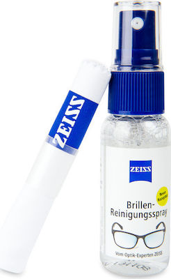 Zeiss Cleansing Σετ Καθαρισμού Γυαλιών Spray & Πανάκι Καθαρισμού με Μικροΐνες 30ml