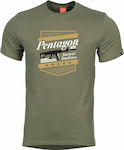 Pentagon Ageron "A.C.R." T-shirt Olive in Khaki color K09012-ACR-06