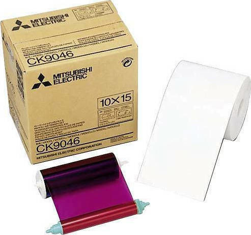 Mitsubishi Electric CK9046 Γνήσια Μελανοταινία 10x15cm 600 prints (for 9000 series) 1τμχ