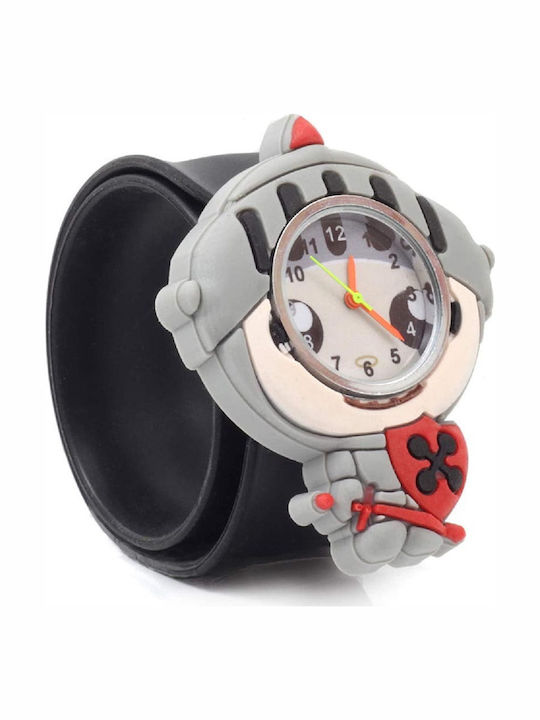Wacky Watches Παιδικό Αναλογικό Ρολόι Wacky Knight Γκρι