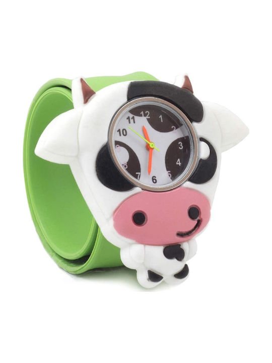 Wacky Watches Wacky Slap 3D Cow Λευκό