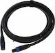 Bridgecable Speaker Cable Speakon male - Speakon female 3m