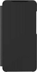 Samsung Synthetic Leather Book Black (Galaxy A41)