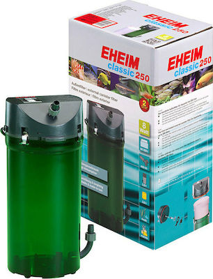 Eheim Classic 250 Extern Aquarium Filter für Aquarien mit einer Kapazität von bis zu 250Es und einer Leistung von 440lt/h