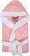 Greenwich Polo Club Kids Hooded Bathrobe 8602 Pink