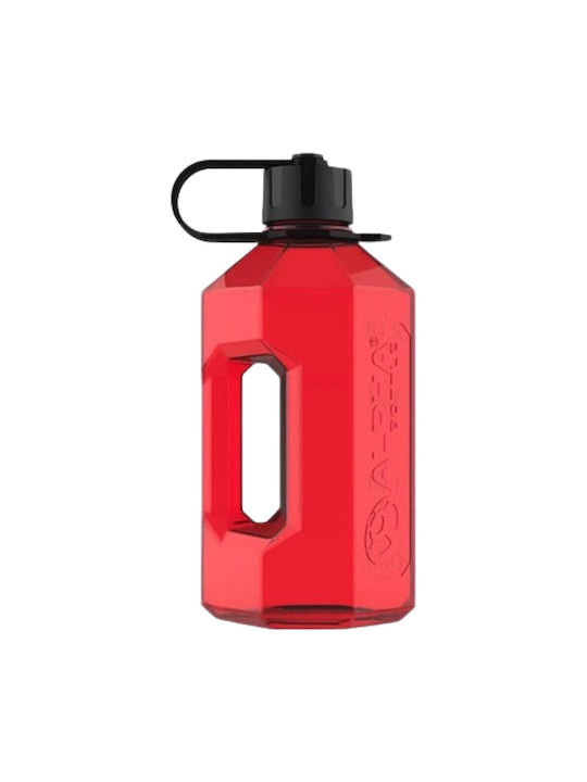 Alpha Designs Alpha Bottle XXL Sport Water Bottle Plastic 2400ml Red Red