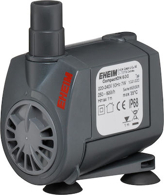 Eheim Compact On 600 7W Με Καλώδιο 1m 250-600 L/H