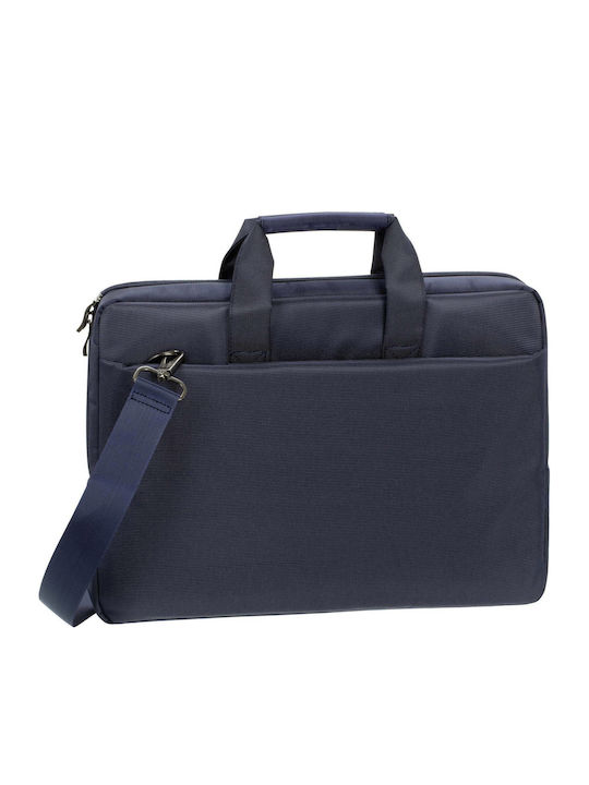 Rivacase Central 8221 Tasche Schulter / Handheld für Laptop 13.3" in Blau Farbe