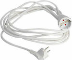 Extension Cable Cord 3x1.5mm²/10m White