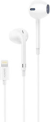 Foneng T28 In-Ear Freihändig Kopfhörer mit Stecker Blitzschlag Weiß Foneng T28 In-Ear Freihändig Kopfhörer mit Stecker Blitzschlag Weiß
