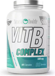 Hypertrophy Nutrition Natural Helath Vit B Complex Vitamin 500mg 60 Mützen Hypertrophy Nutrition Natural Helath Vit B Complex Vitamin 500mg 60 Mützen