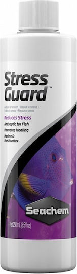 Seachem Stress Guard Aquarium Water Treatment for Environment Protection 250ml