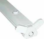 Aca Lighting Batten T8 with 2 Slots for Fluorescent Lamps 58W