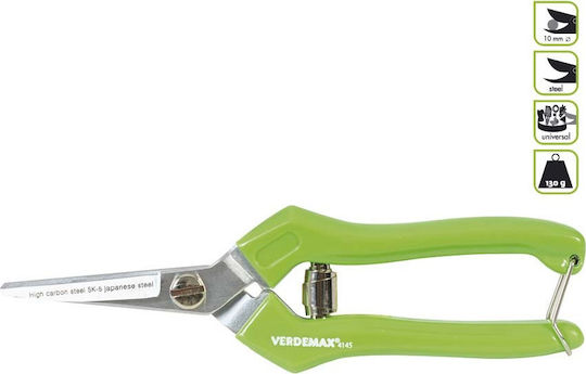 Verdemax Ψαλίδι Τρύγου με Μέγιστη Διάμετρο Κοπής 10mm
