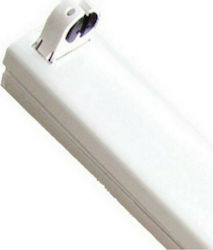 Aca Lighting Batten T5 with 1 Slot for Fluorescent Lamp 14W 58cm