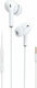 Dudao X14 In-ear Handsfree με Βύσμα 3.5mm Λευκό