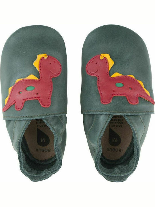 Bobux Baby Hausschuhe Grüne Dinosaur Forest
