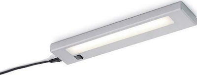 Eurolamp Φωτιστικό Sub Dulap Bucătărie LED 4W Alb natural cu Comutator L34.2xL7.1xÎ2.3cm.