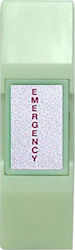 Tele PB-01 Μπουτόν Συστημάτων Συναγερμού Πανικού EMERGENCY Επιφανειακής Στήριξης