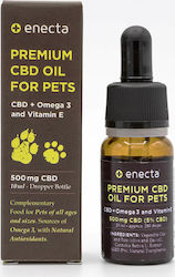 Enecta Premium CBD Oil For Pets Конопено масло за куче 500mg 10мл