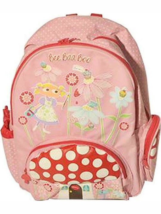 Graffiti Bee Baa Boo School Bag Backpack Kindergarten in Pink color