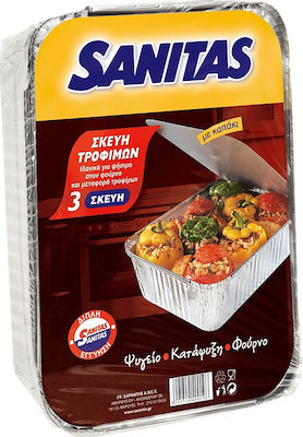 Sanitas Disposable Utensil 22x15cm 3pcs