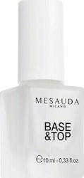 Mesauda Milano Base Coat / Top Coat for Regular Nail Polish 10ml Mesauda Milano Base Coat / Top Coat for Regular Nail Polish 10ml