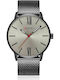 Curren Men's Watch 44mm Battery with Gray Metal Bracelet